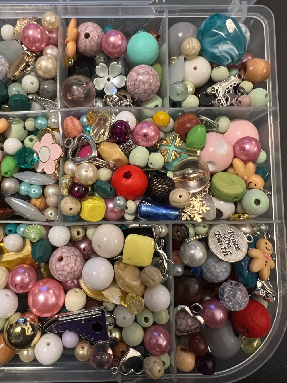 Craft Beads, BEAD SALAD - NO ONIONS, Jewelry Supplies, loose bulk beads - Picture 4 of 5